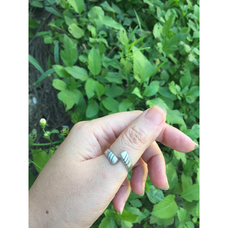 Nhẫn bạc Nhật 2hand