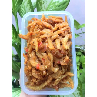 Cá Cơm Sấy Giòn Mặn Tẩm Vị - Siêu Ngon - 300 Gram