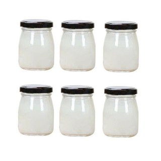 Hũ thủy tinh yaourt nắp vặn 100ml