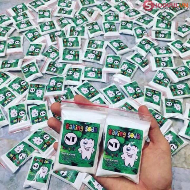 Bột làm trắng răng Baking soda