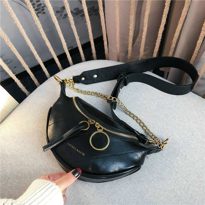 Túi đéo chéo bao tử trăng khuyết da mềm 🧡🧡🧡 siêu hot 2021