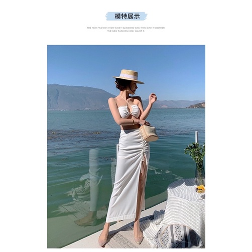 Set Trắng rời xẻ tà đi biển  Best Seller của Almira