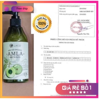 DẦU GỘI ORGANIC AMLA NGỪA RỤNG TÓC