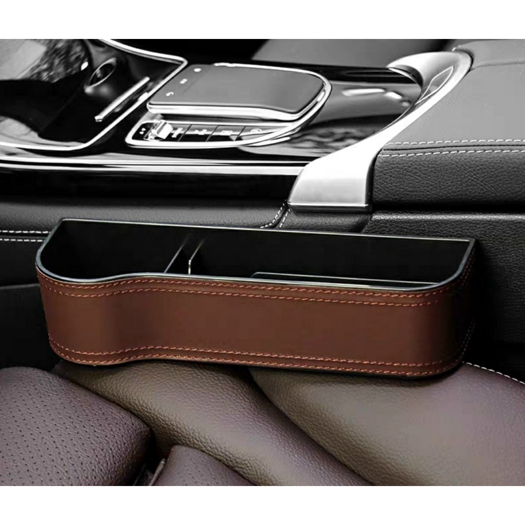 Khay Đựng Đồ Đa Năng Cắm Khe Ghế Ô Tô, Hộc Để Đồ Cao Cấp Trên Xe Hơi