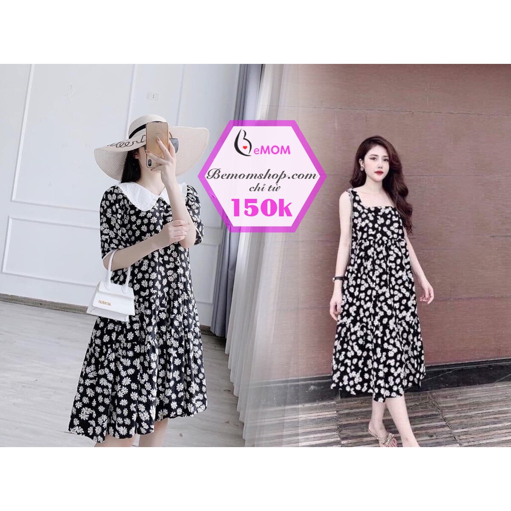 Váy bầu hoa cúc Hot nhất hè này!