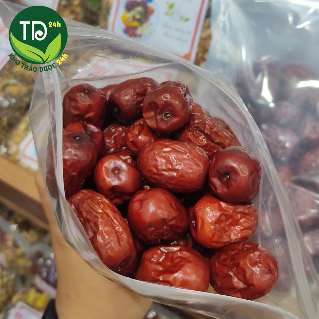 Táo đỏ Tân Cương chín sấy khô, tốt cho giấc ngủ, tốt cho tim mạch, hàng loại 1 [250gr - 500g - 1kg] | Kho thảo dược 24h