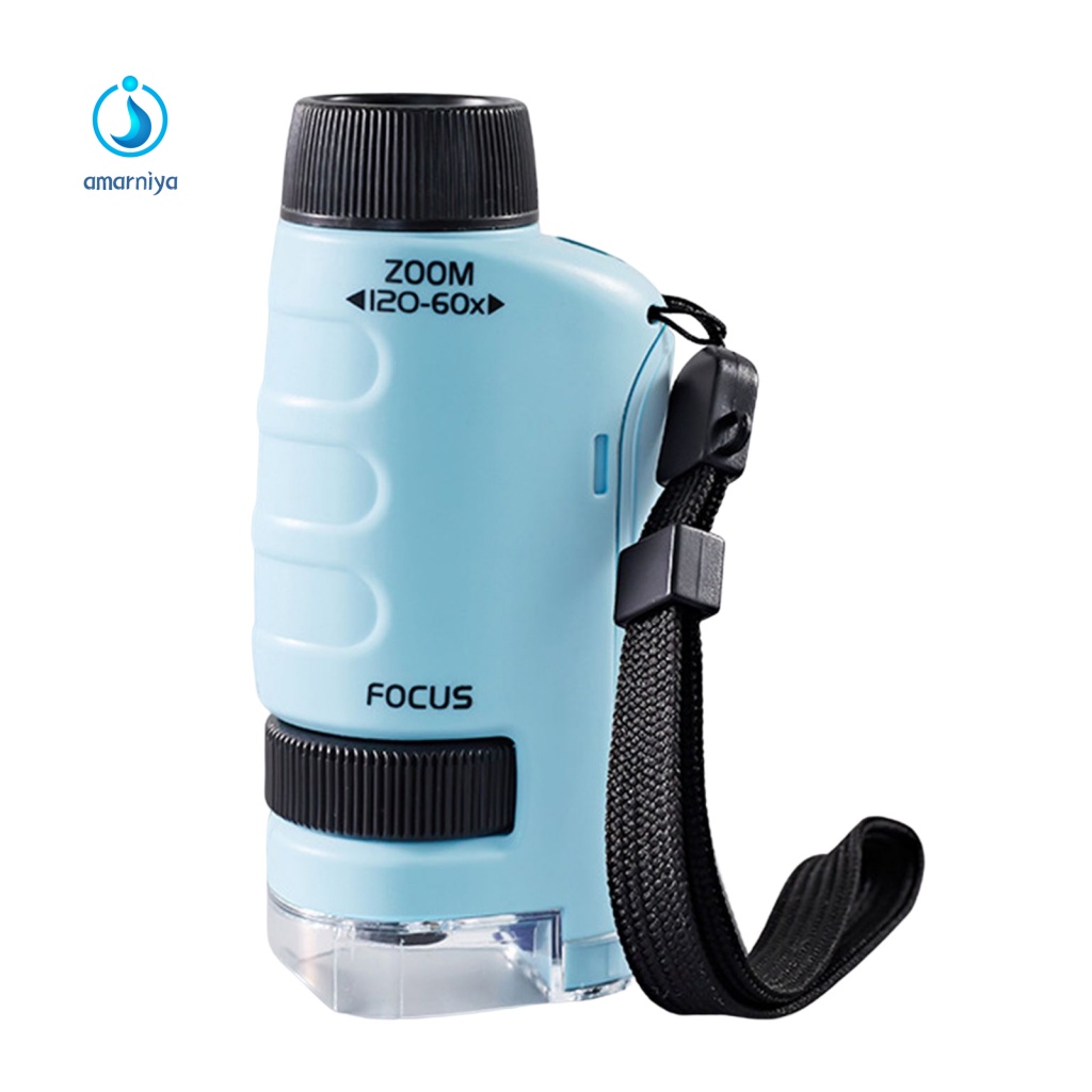 Kính HiểN Vi Mini 60-120X KèM Phụ KiệN Chuyên DụNg