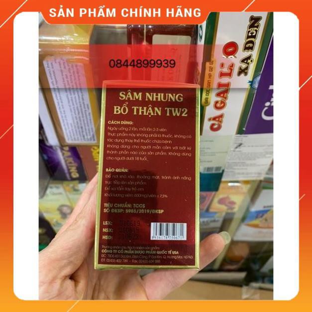 Viên uống sâm nhung bổ thận TW2