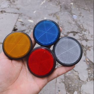 Mắt mèo phản quang tròn nhiều màu (kèm pass)
