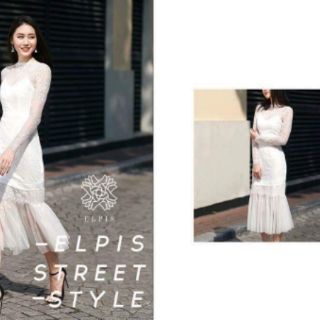Đầm body ren tiểu thư sang chảnh
