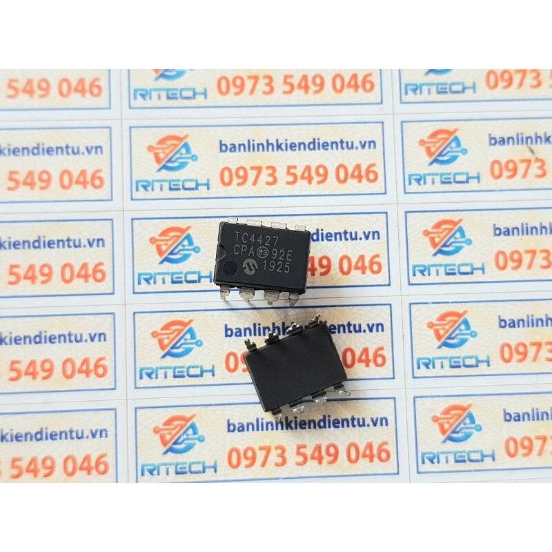 [Combo 2 con] TC4427 DIP-8 1.5A IC điều khiển MOSFET