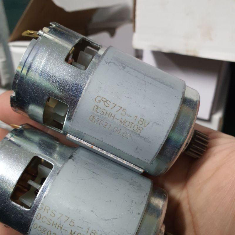 Motor máy khoan pin 775-18v
