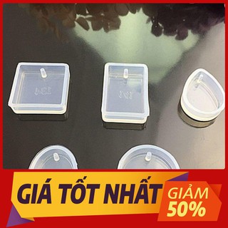 Khuôn silicon mặt dây chuyền có lỗ