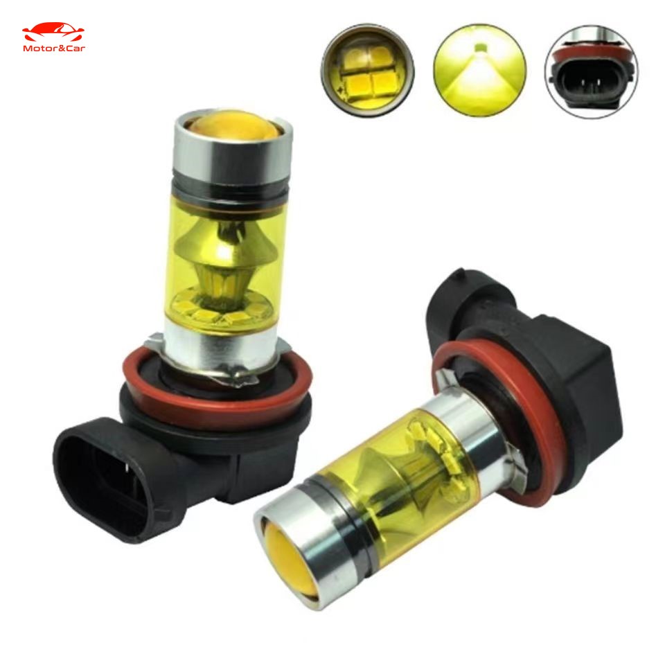 Bóng đèn LED sương mù H11 H8 9005 9006 100w cho xe hơi chất lượng cao