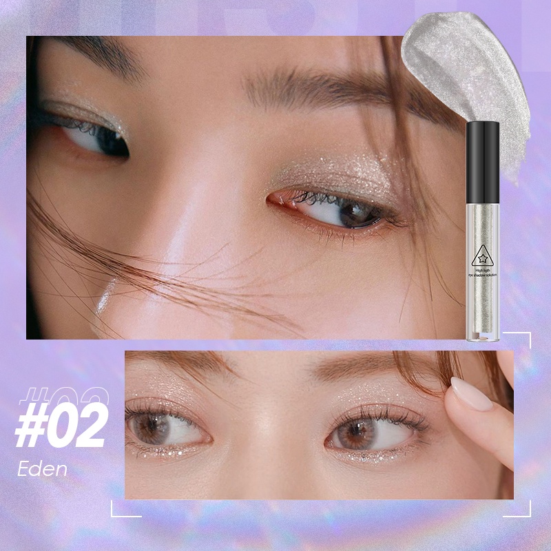 [Hàng mới về] Phấn mắt dạng lỏng HISYI màu ngọc trai lấp lánh thời trang