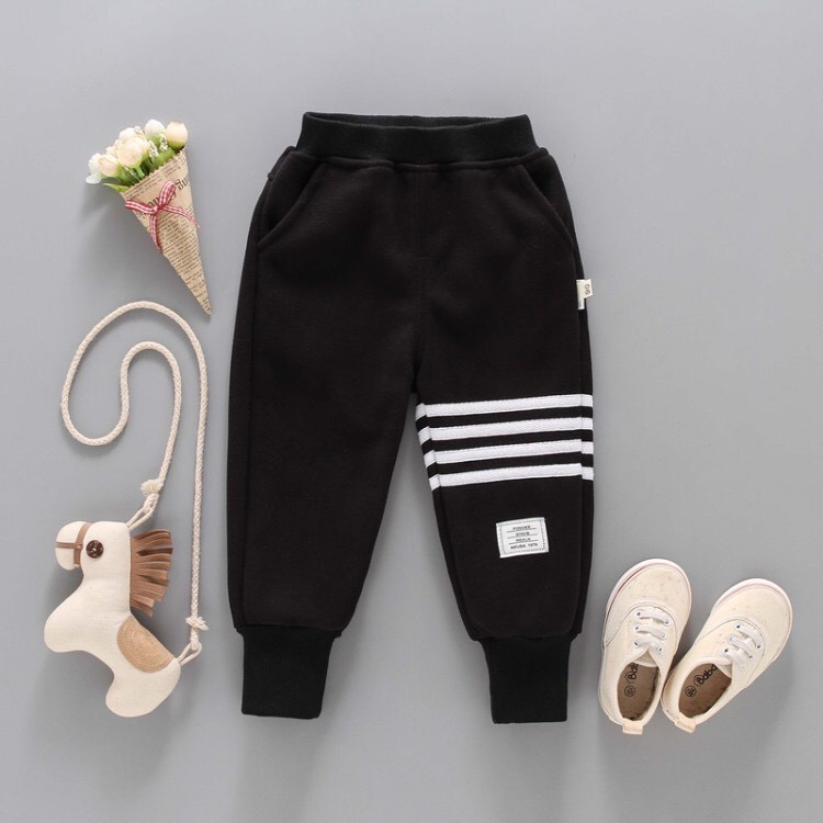 Quần Dài Nỉ Thu Đông Chất Liệu Nỉ Bông Cho Bé Trai Và Bé Gái 6 Đến 35 Kg Quần Sport Ken Store