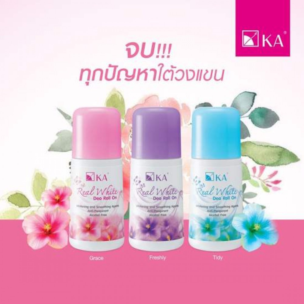 Lăn Khử Mùi/Trắng Nách KA 25ml Nhập Khẩu từ Thái Lan [đủ mùi]