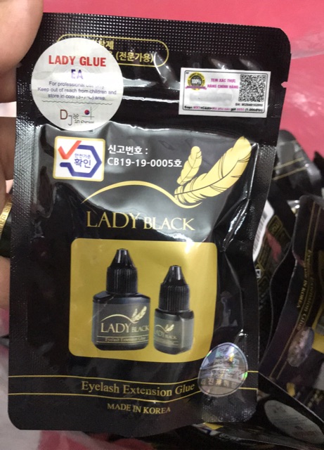 KEO LADY BLACK HÀN QUỐC CHÍNH HÃNG