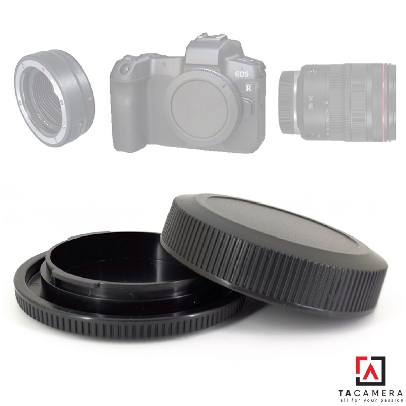 TA Camera: Bộ Nắp Cáp Body Và Lens Canon Ngàm RF: Dùng Cho EOS R, R5, R6, RP…