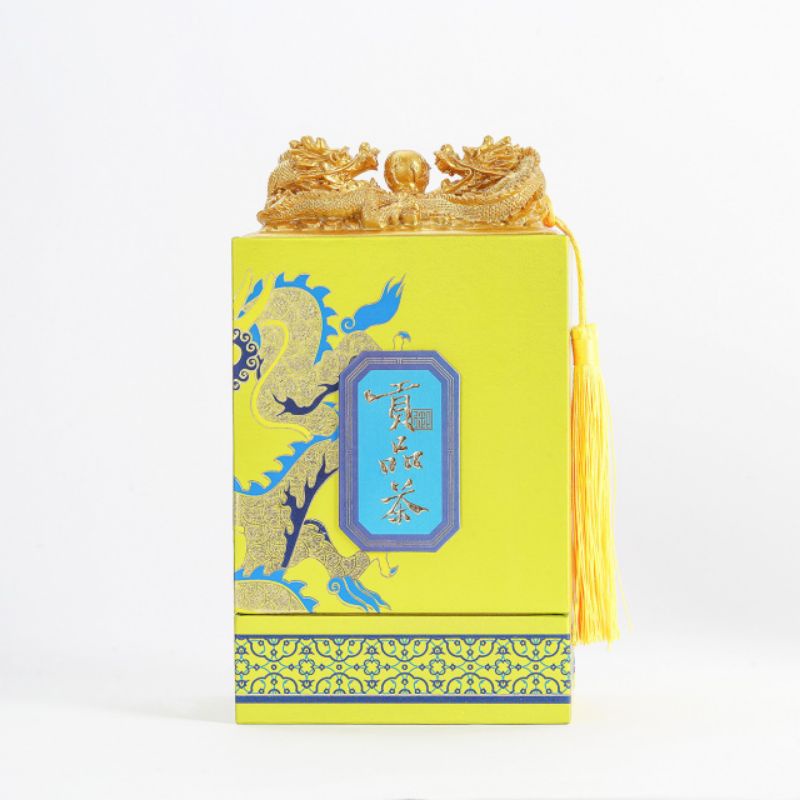 Hộp trà Long ấn mẫu mới