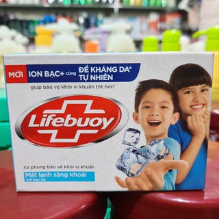 Xà Bông Cục Lifebuoy Mát Lạnh Sảng Khoái 90g