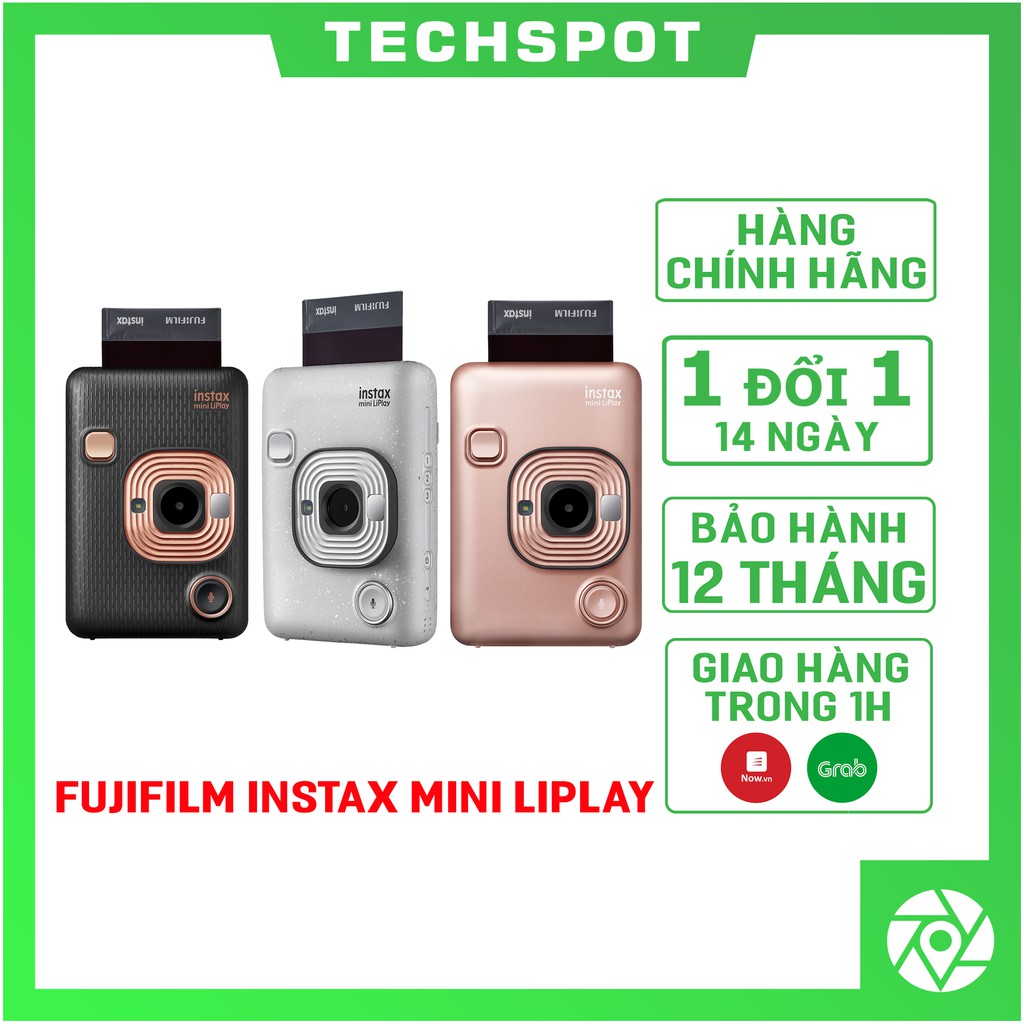 Fujifilm instax MINI LiPLAY - Máy ảnh lấy ngay Instax kết nối in trực tiếp