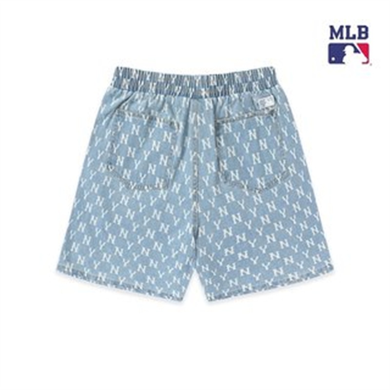 MLB Quần short Thể Thao Lưng Thun Size Lớn Thời Trang Cho Cặp Đôi