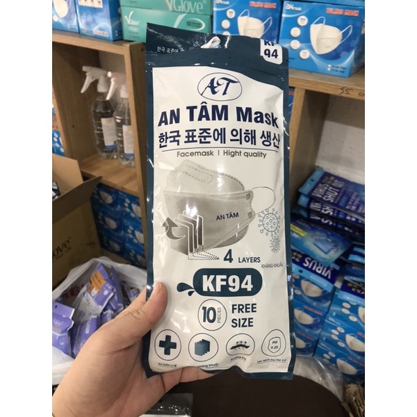 THÙNG 300 CÁI KHẨU TRANG KF94 AN TÂM MASK 💯💯💯 KHÁNG KHUẨN - CHỐNG BỤI - THỜI TRANG | BigBuy360 - bigbuy360.vn