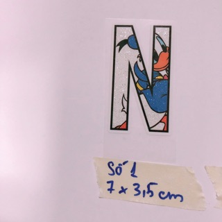Sticker ủi, hình ủi nhiệt kiểu (phụ kiện may vá, trang trí quần áo may mặc, Handmade,DIY)