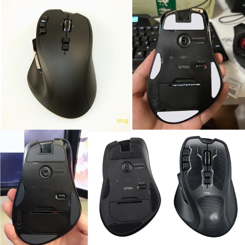 1 miếng lót chuột máy tính cạnh cong màu trắng thay thế cho logitech G700 G700S