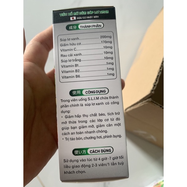 Viên sổ mỡ vành ruột linh chi đỏ