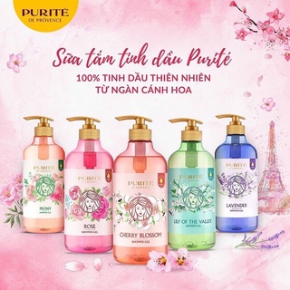 Sữa tắm thiên nhiên purite hương nước hoa 850ml