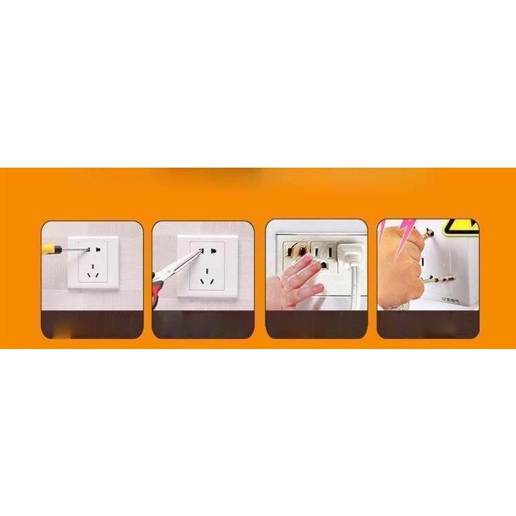 Nút Bịt Ổ Điện Chống Giật Cho Bé Cao Cấp An Toàn Bịt ổ điện - nút bịt ổ cắm điện bảo đảm an toàn cho trẻ nhỏ