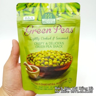 [T6/2021] Đậu Hà Lan sấy giòn DJ&A 75g