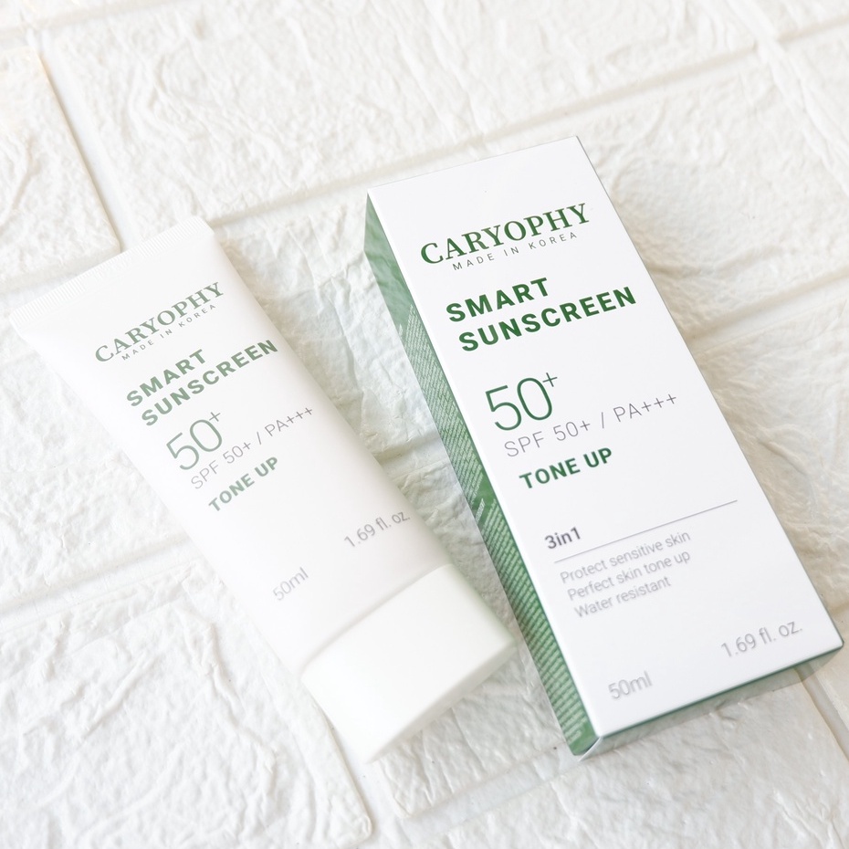 Kem chống nắng Caryophy thông minh, 3 in 1 bảo vệ da, ngừa mụn giảm thâm hiệu quả NPP Shoptido | BigBuy360 - bigbuy360.vn
