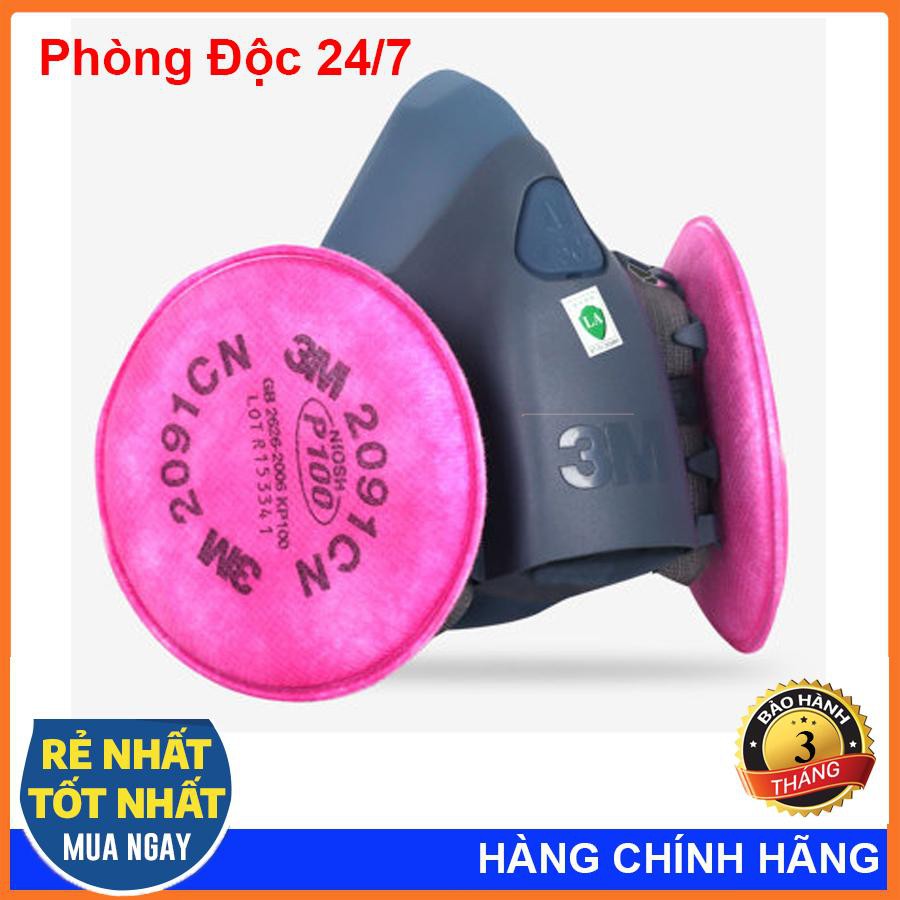 MẶT NẠ PHÒNG ĐỘC 3M 7502 Chống Các Loai Khí Độc