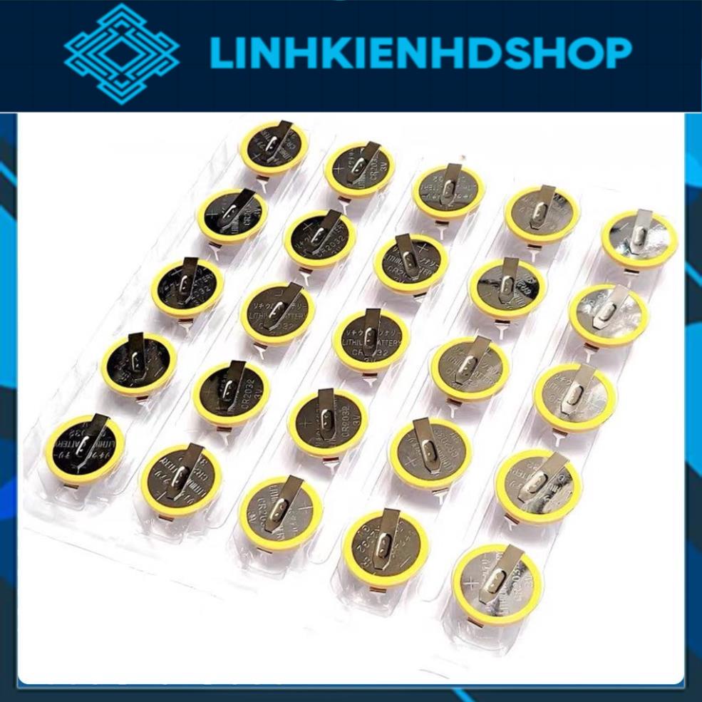 Pin Cmos CR2032 liền đế