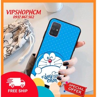 Ốp lưng SamSung A5 2016/ A5 2017/ A5 2018/ A6/ A6S Hình Doremon Nhảy Múa - viền TPU dẻo