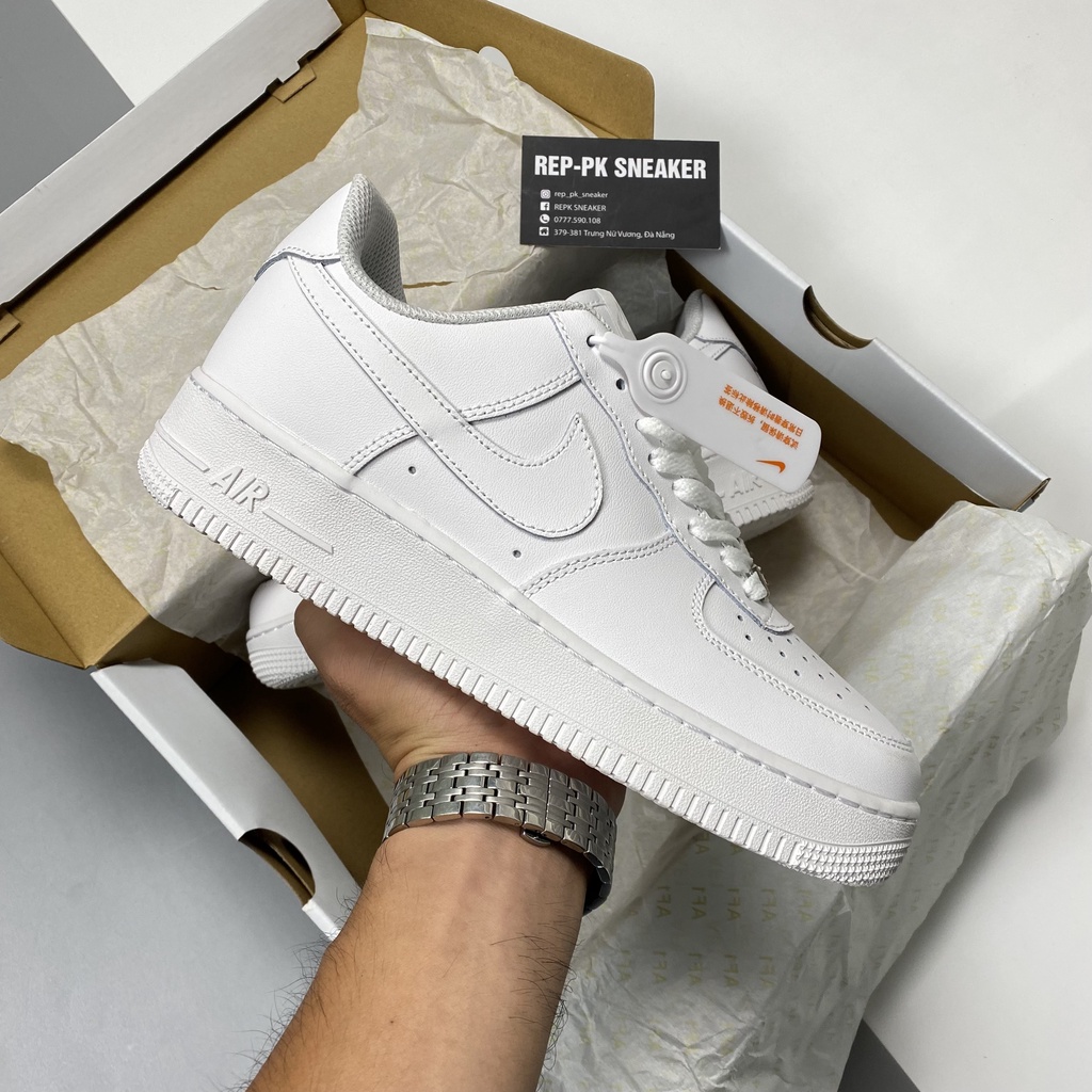 Giày sneaker Air Force 1 Low White (AF1 Full Trắng) - REPK Sneaker | Phiên bản high quality