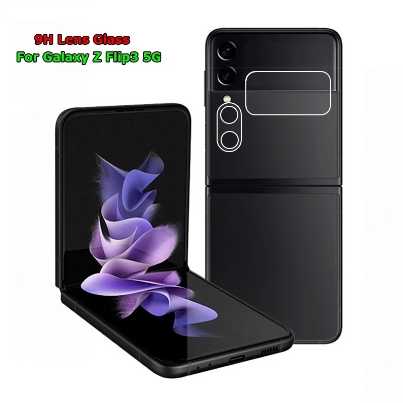 Miếng Dán Cường Lực Bảo Vệ Camera Cho Samsung Z Flip 3