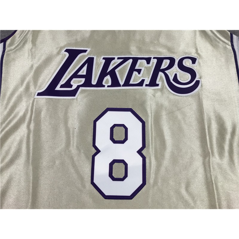 NBA Áo Bóng Rổ Jersey Los Angeles Lakers No.8 Kobe 10 Phong Cách