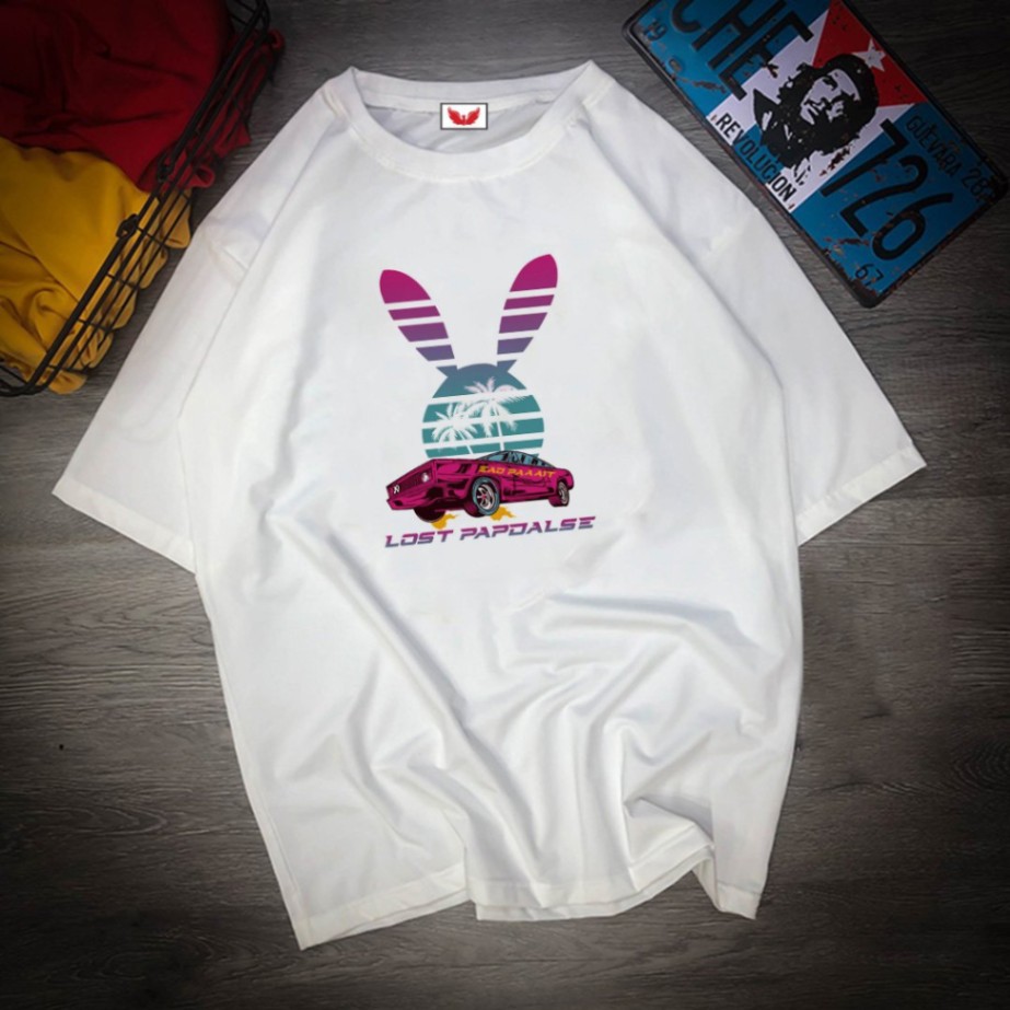 Áo Thun Tay Lỡ In Lost Papdalse Unisex Freesize Dưới 75kg ATIN65 | BigBuy360 - bigbuy360.vn