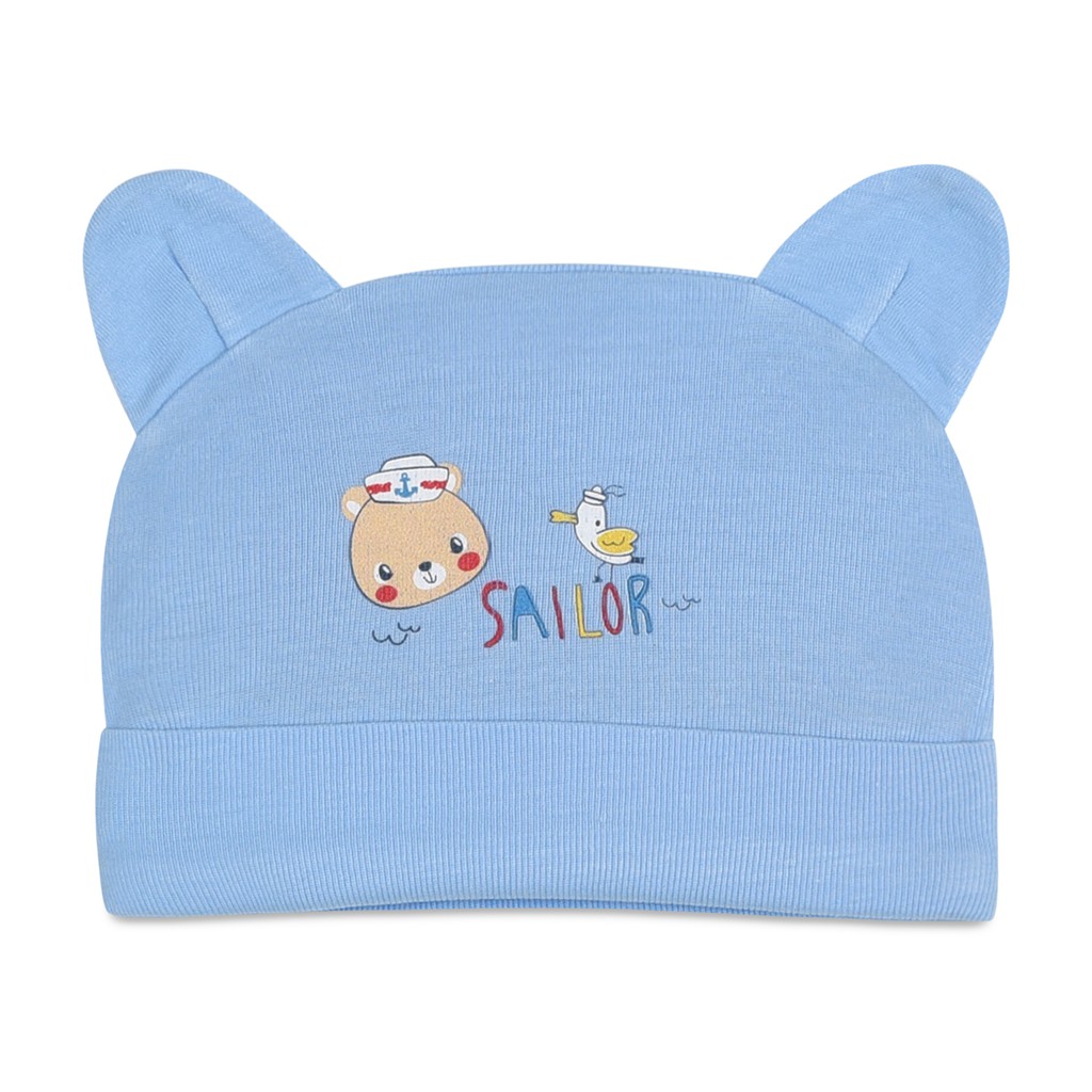 Nón sơ sinh tai gấu 1334- HELLO BB