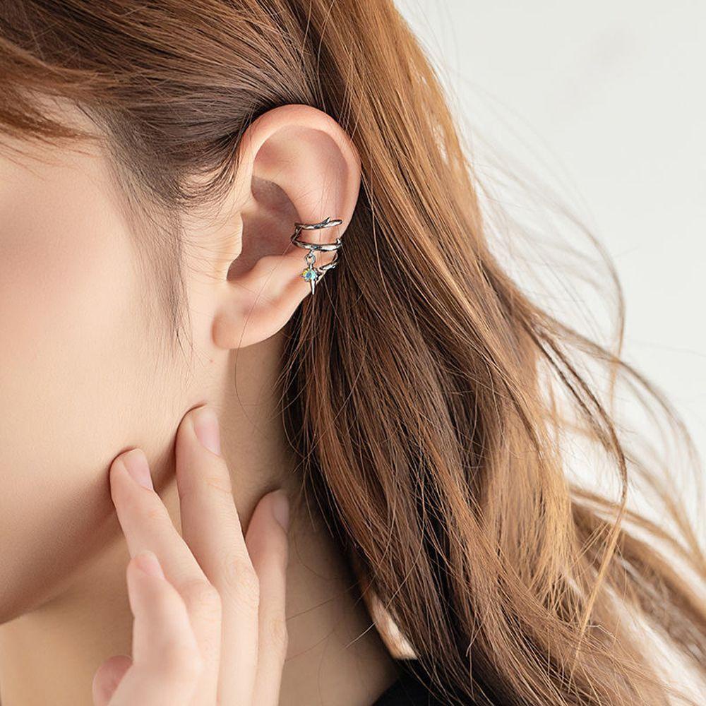 Khuyên Tai Dạng Kẹp Nhiều Lớp Hình Ngôi Sao Thanh Lịch Cho Nữ MXMUSTY