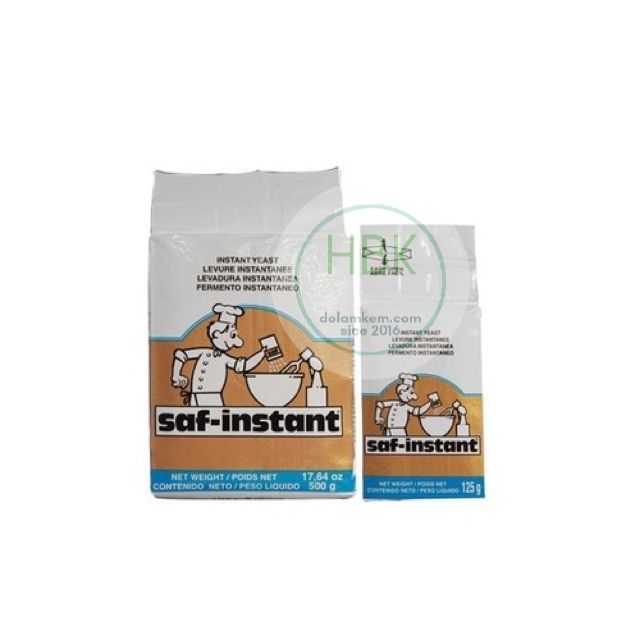 Men khô ngọt Saf-Instant nhãn vàng 125g