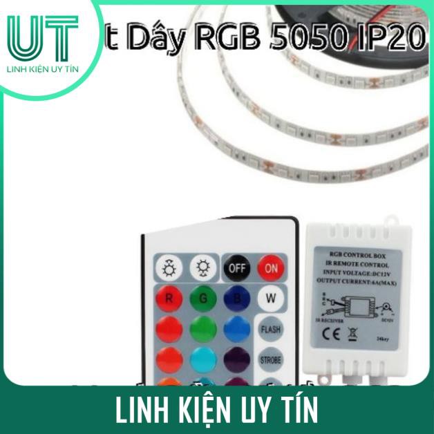 Combo Mạch Led 1.2 Mét + Bộ Điều Khiển RGB