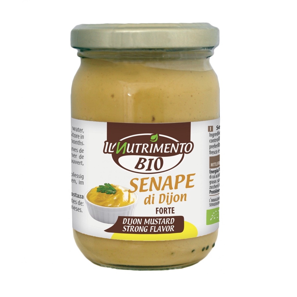 Sốt mù tạt Dijon hữu cơ IL Nutrimento 200g