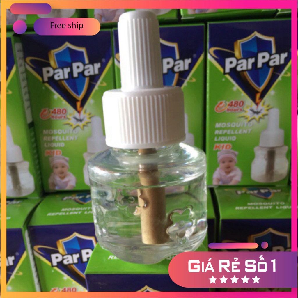 Tinh Dầu Par Par ( Loại 480h ) Giúp Đuổi Muỗi Hiệu Quả 40ml