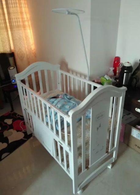 CŨI SEPEON ĐA NĂNG GỖ  CHO BÉ BỘ QUÂY 5 MÓN ĐỆM SƠ DỪA