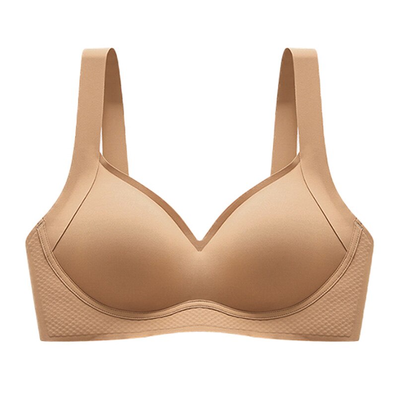 Áo ngực FINETOO X134 không đường may không gọng thép cổ chữ V có đệm ngực size S-3XL thoải mái cho nữ | BigBuy360 - bigbuy360.vn